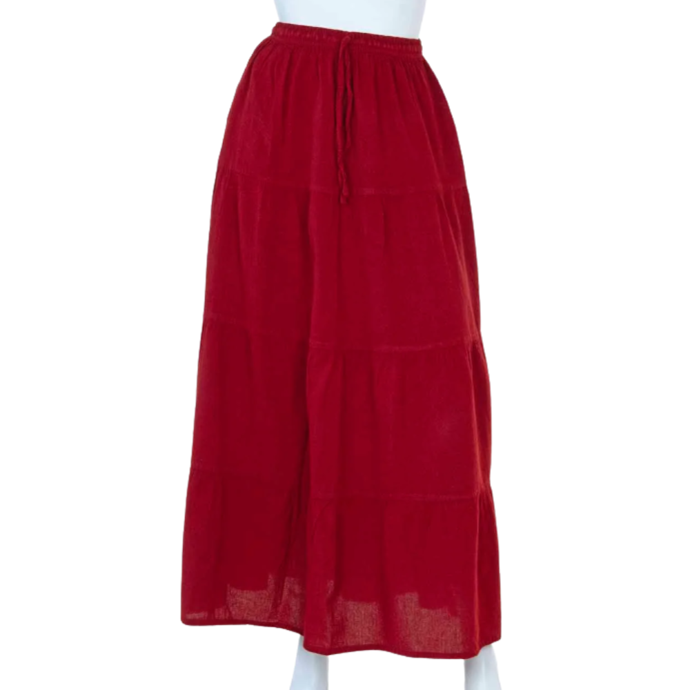Folk Skirt Rust - ONE SIZE