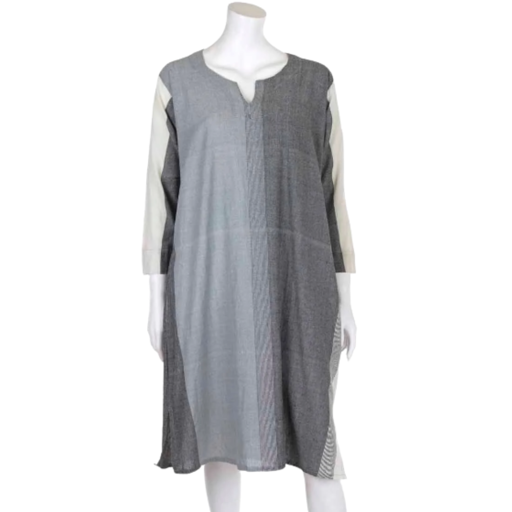 Long Kurta Dress Natural - LARGE