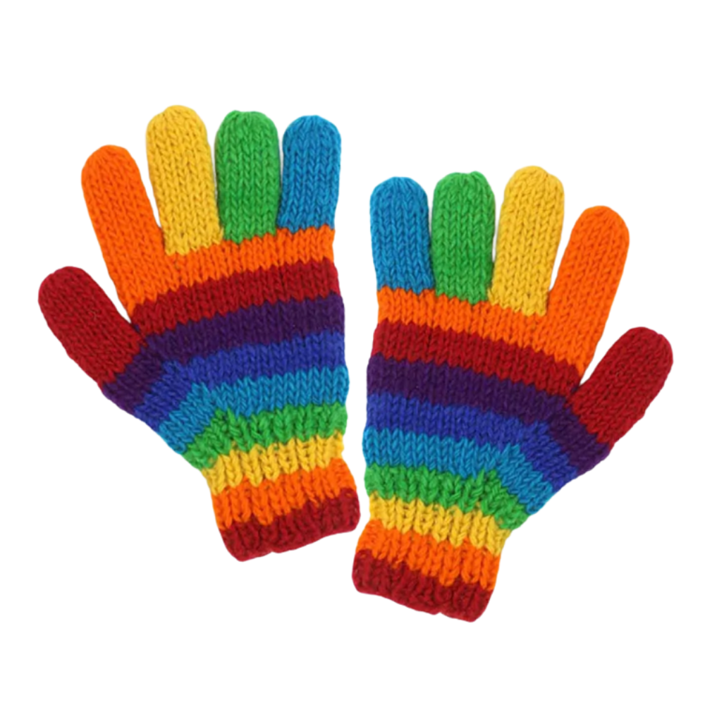 Rainbow Gloves