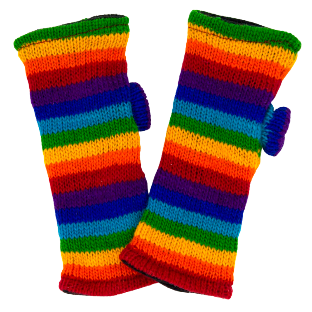 Rainbow Tube Gloves