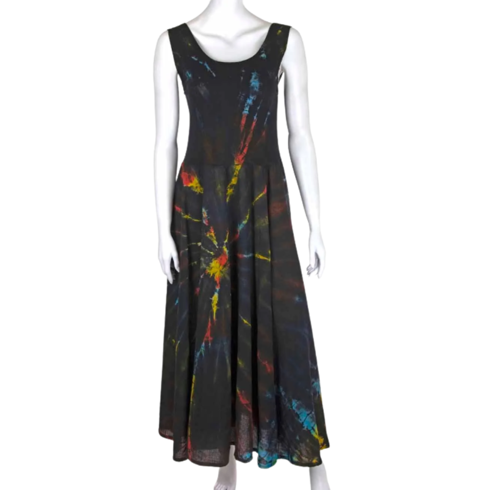 Tie Dyed Dress - ONE SIZE